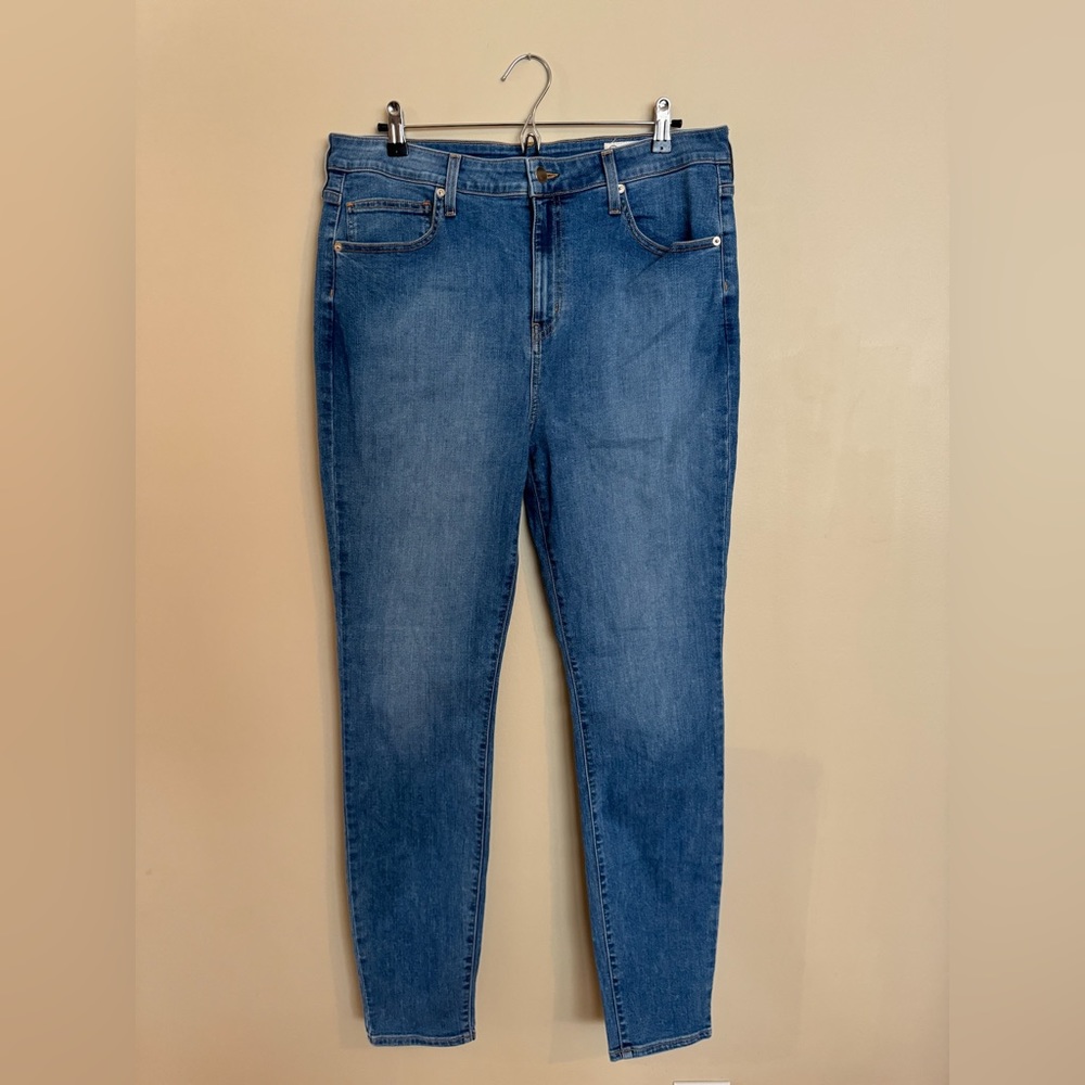 Aviator best travel jeans faded indigo skinny